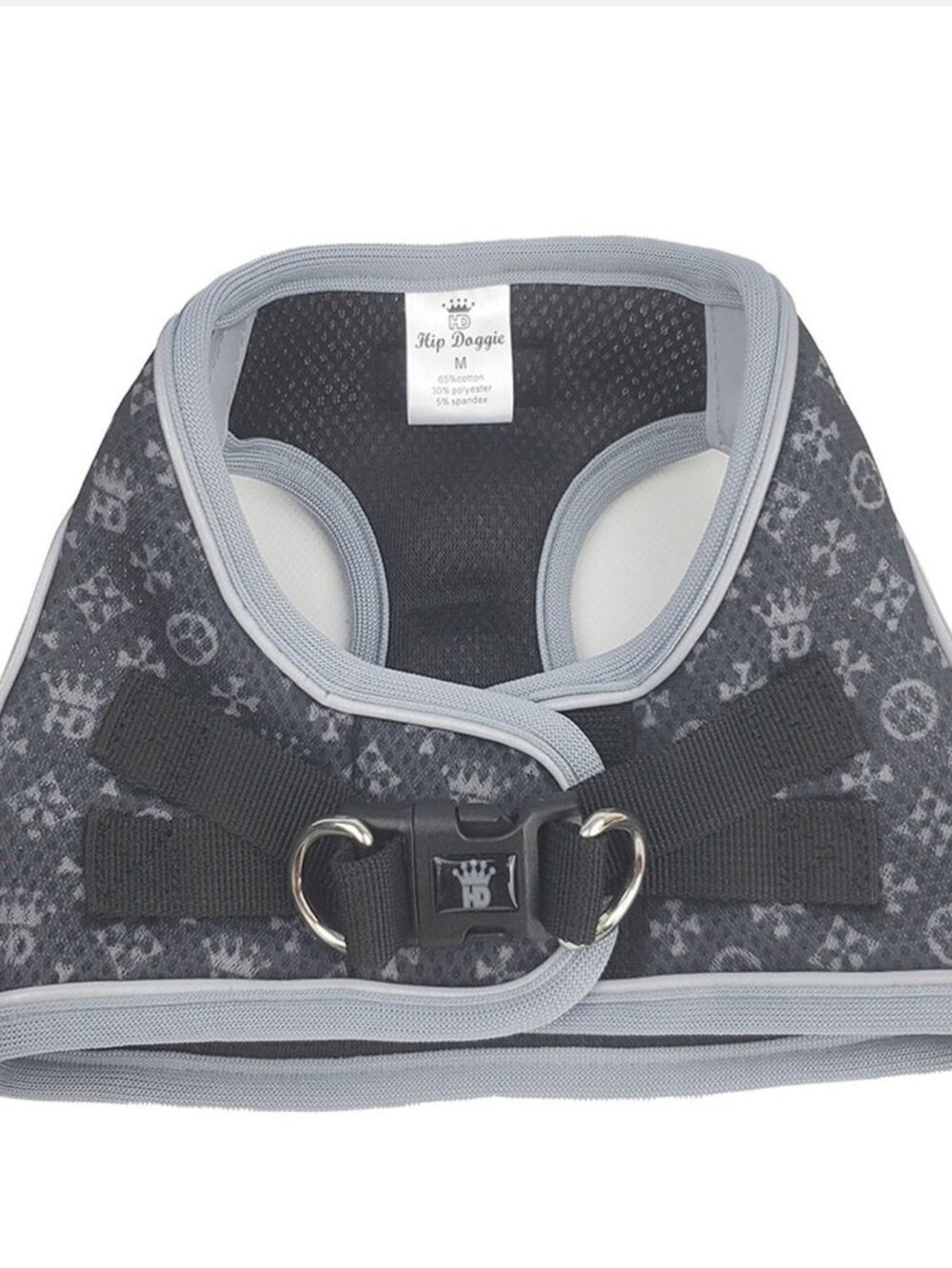 EZ Reflective Harness Vest - Black HD Crown